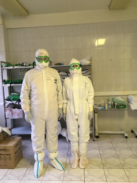 Посещение больных в больнице «МЕДСИ» в Красногорске