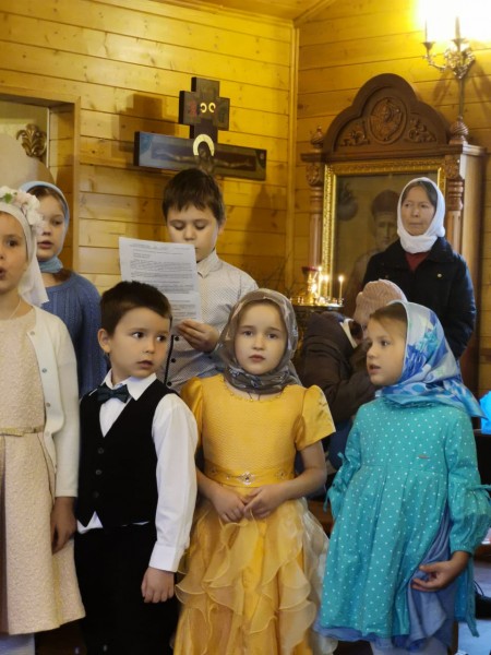 Престольный праздник в Покровском храме пос. Нахабино