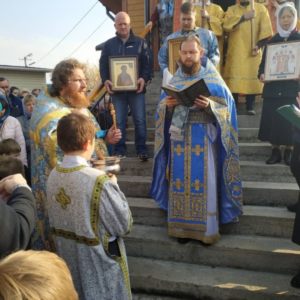 Престольный праздник в Покровском храме пос. Нахабино