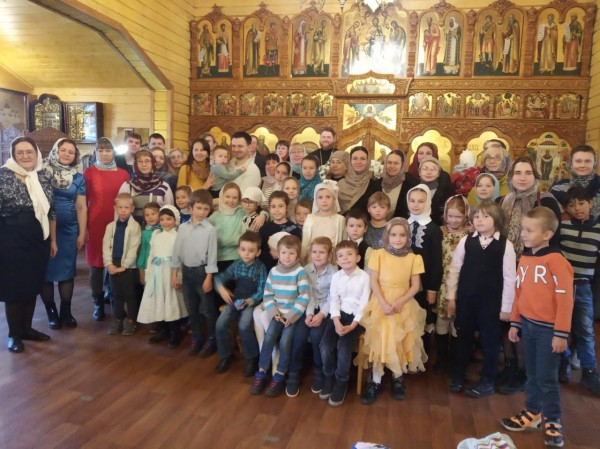 Престольный праздник в Покровском храме пос. Нахабино