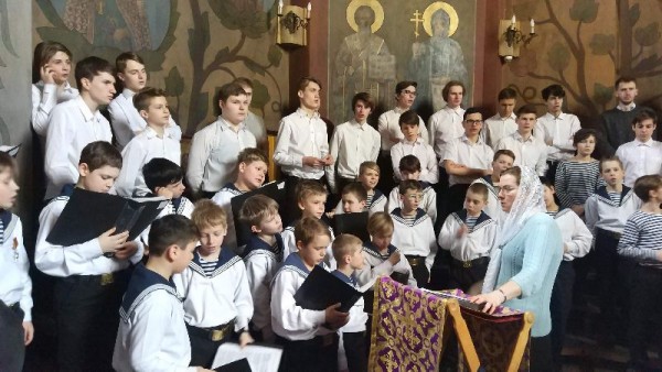 Праздник Благовещения в Успенском храме