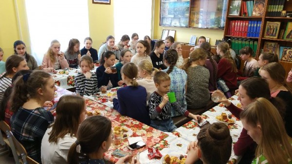Праздник Благовещения в Успенском храме