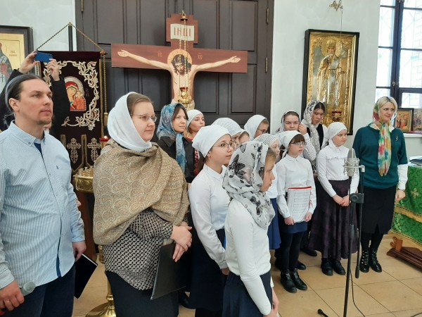 Престольный праздник в Данииловском храме в Нахабино