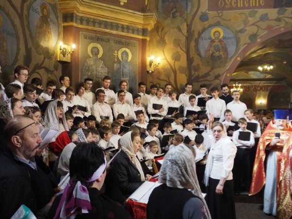 Пасхальные праздники в Детской церковной музыкальной школе