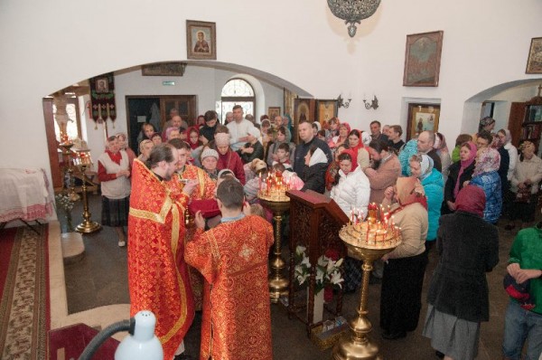 Пасхальные торжества в Опалихе