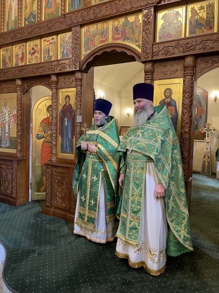Престольный праздник в Максимовском храме пос. Нахабино