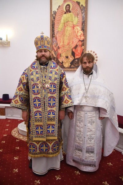 Архиерейское богослужение в Никольском соборе Красногорска