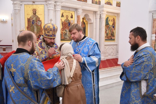 Архиерейское богослужение в Никольском соборе Красногорска
