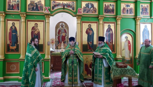 Престольный праздник в Данииловском храме п. Нахабино