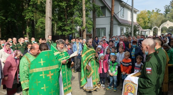Престольный праздник в Данииловском храме п. Нахабино