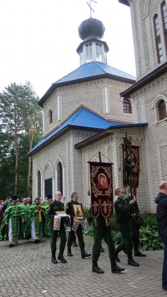 Престольный праздник в Данииловском храме п. Нахабино