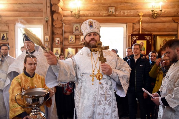 Великое освящение храма священномученика Николая (Тохтуева) в с. Степановское