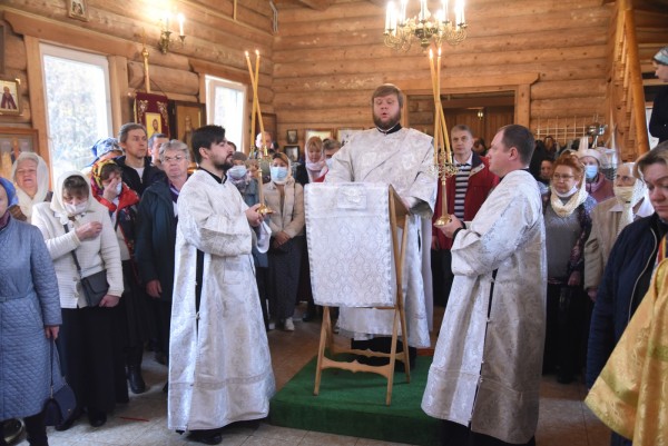 Великое освящение храма священномученика Николая (Тохтуева) в с. Степановское
