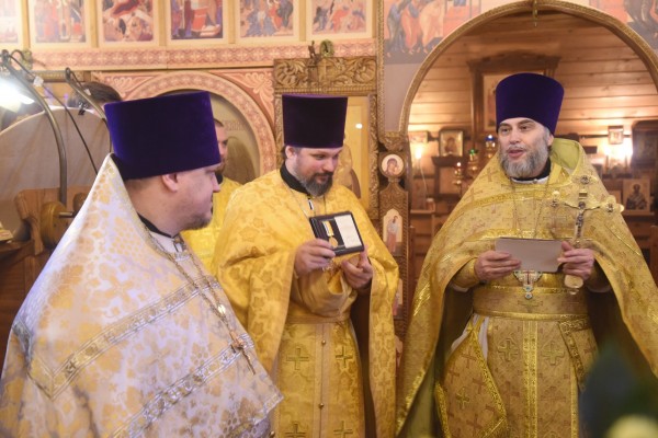 Юбилей возрождения приходской жизни в Иоанно-Златоустовском храме д. Козино