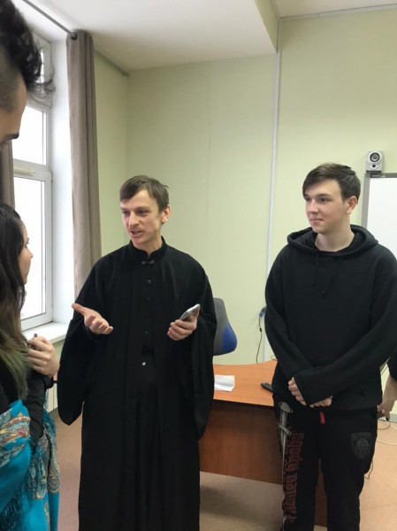Встреча со студентами колледжа