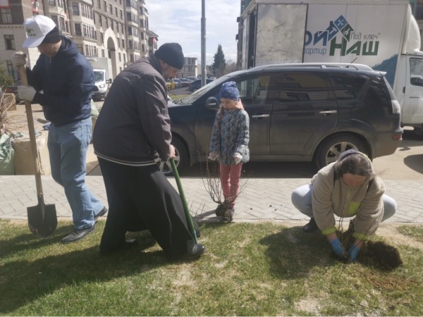 Акция «Ваш подвиг в наших сердцах» в Казанском храме г. Красногорска