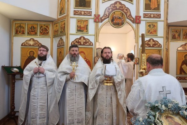 Освящение Владимирского храма в Нахабино