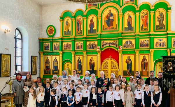 Открытый урок-концерт в честь Дня Победы в Данииловском храме