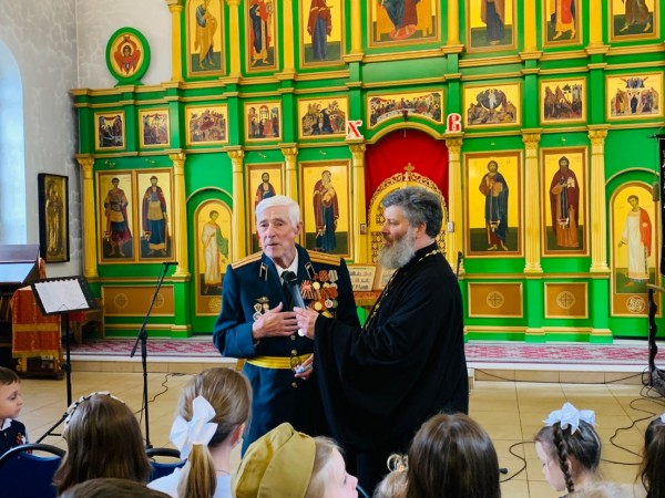 Открытый урок-концерт в честь Дня Победы в Данииловском храме