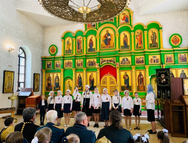 Открытый урок-концерт в честь Дня Победы в Данииловском храме