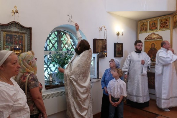 Освящение Владимирского храма в Нахабино