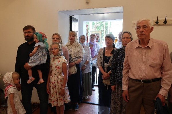 Освящение Владимирского храма в Нахабино