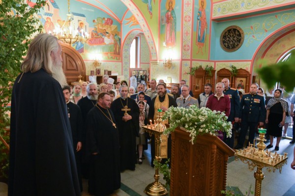 Престольный праздник храма святителя Луки Симферопольского на территории 3ВЦКГ им. Вишневского 