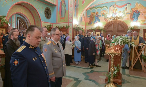 Престольный праздник храма святителя Луки Симферопольского на территории 3ВЦКГ им. Вишневского 