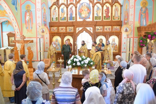 Престольный праздник в храме святителя Луки Крымского