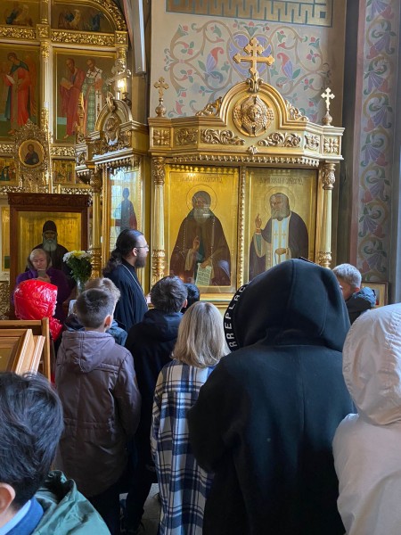 Беседы в школах городского округа Красногорска, посвященные 600-летию обретения мощей преподобного Сергия Радонежского.
