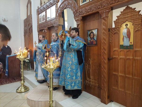 Престольный праздник в Казанском храме г. Красногорска