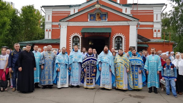 Престольный праздник в Павшино