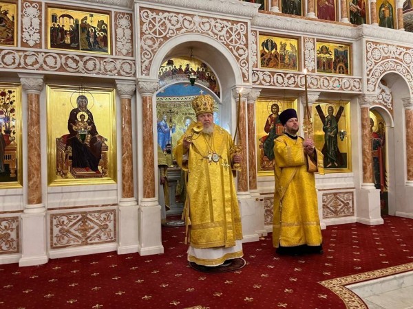 Престольный праздник в Никольском соборе