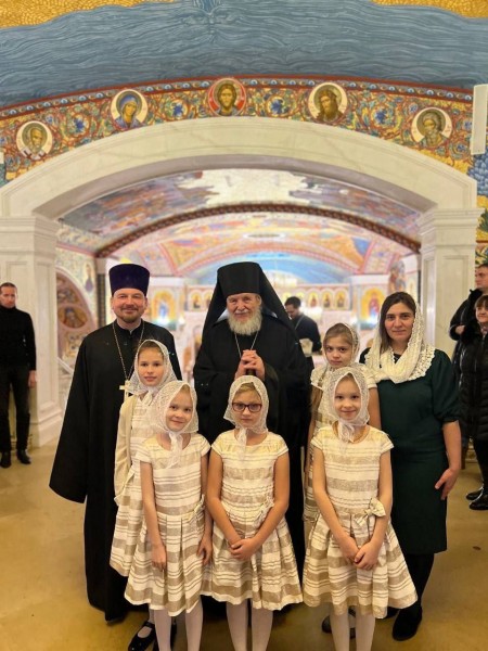 Престольный праздник в Никольском соборе