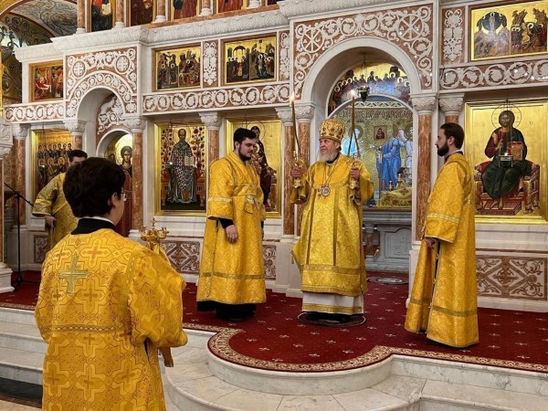 Престольный праздник в Никольском соборе