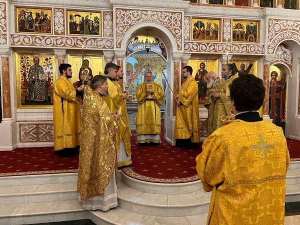 Престольный праздник в Никольском соборе