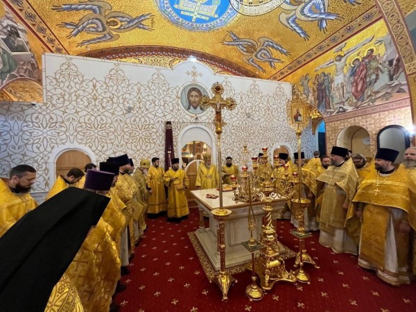 Престольный праздник в Никольском соборе