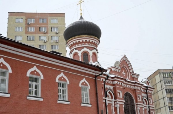 Божественная литургия в Успенском храме г. Красногорска