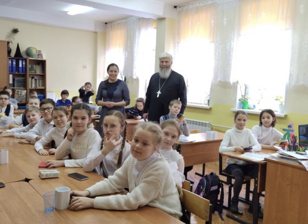 Беседа в СОШ №11 г. Красногорска