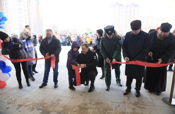 Открытие нового корпуса Лицея №1 в пос. Нахабино
