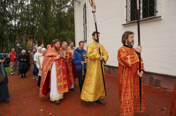 Престольный праздник в Пантелеимоновской церкви