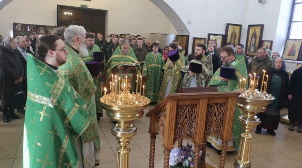 Престольный праздник в Данииловском храме пос. Нахабино и 720-летие преставление благоверного князя Даниила Московского