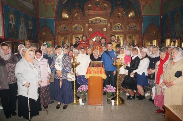 Престольный праздник в Пантелеимоновской церкви