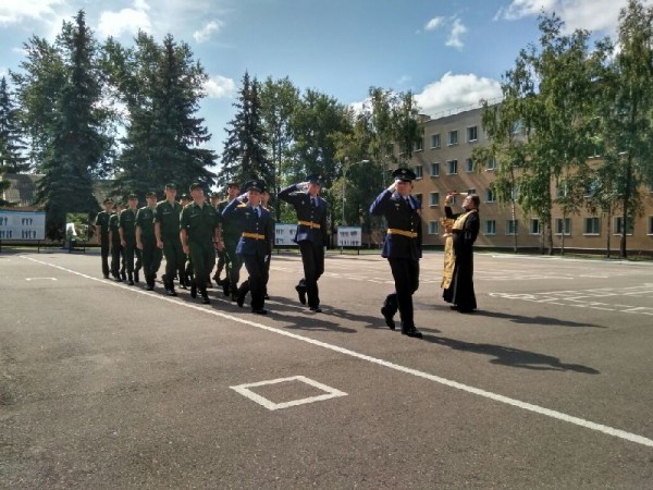 Присяга в научной роте