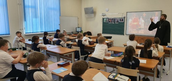 Пасхальная встреча со школьниками МБОУ СОШ №15 г. Красногорска