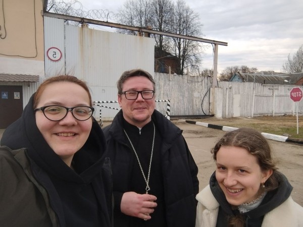 Поздравление с Пасхой в Исправительной колонии-5 под Можайском