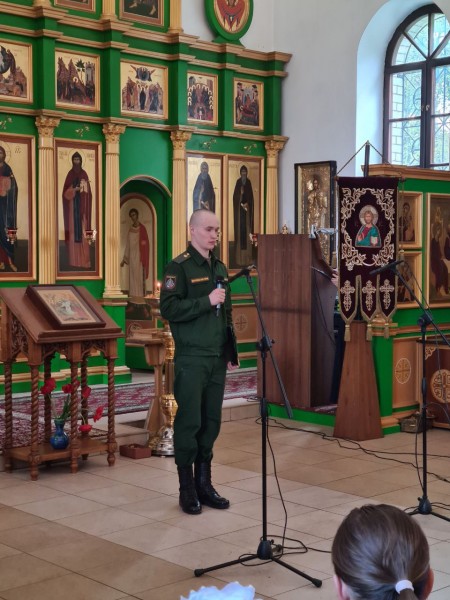 День Победы в Данииловском храме пос. Нахабино