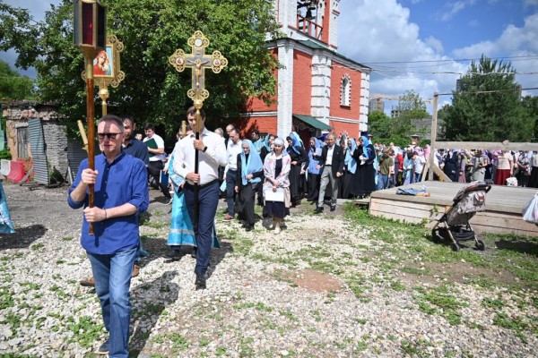 Престольный праздник в Боголюбовском храме г. Красногорска