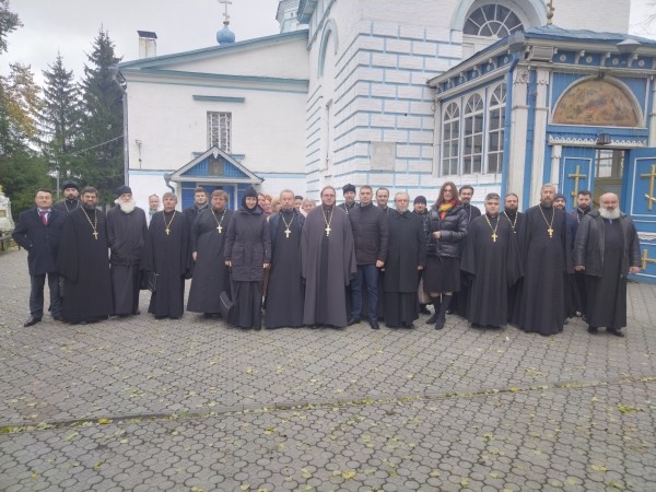 Заседание Координационного совета Главного управления культурного наследия Московской области (Мособлнаследие) и Подольской епархии