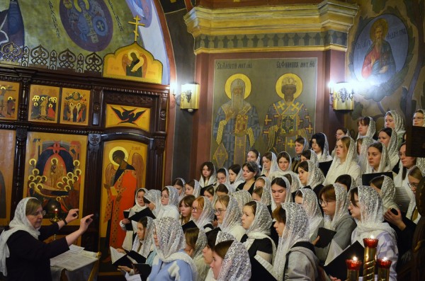 Рождество Христово в Успенском храме Красногорска